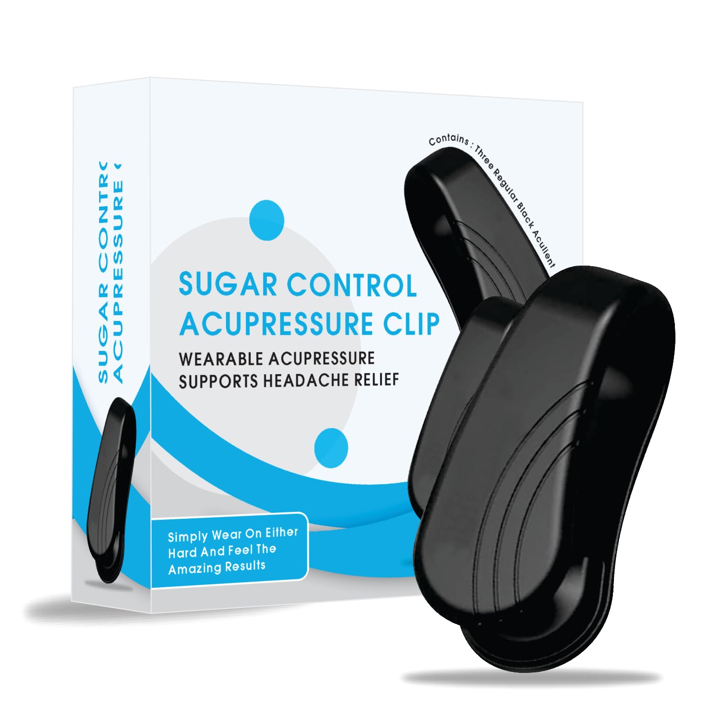Sugar Control Acupressure Clip for Diabetics