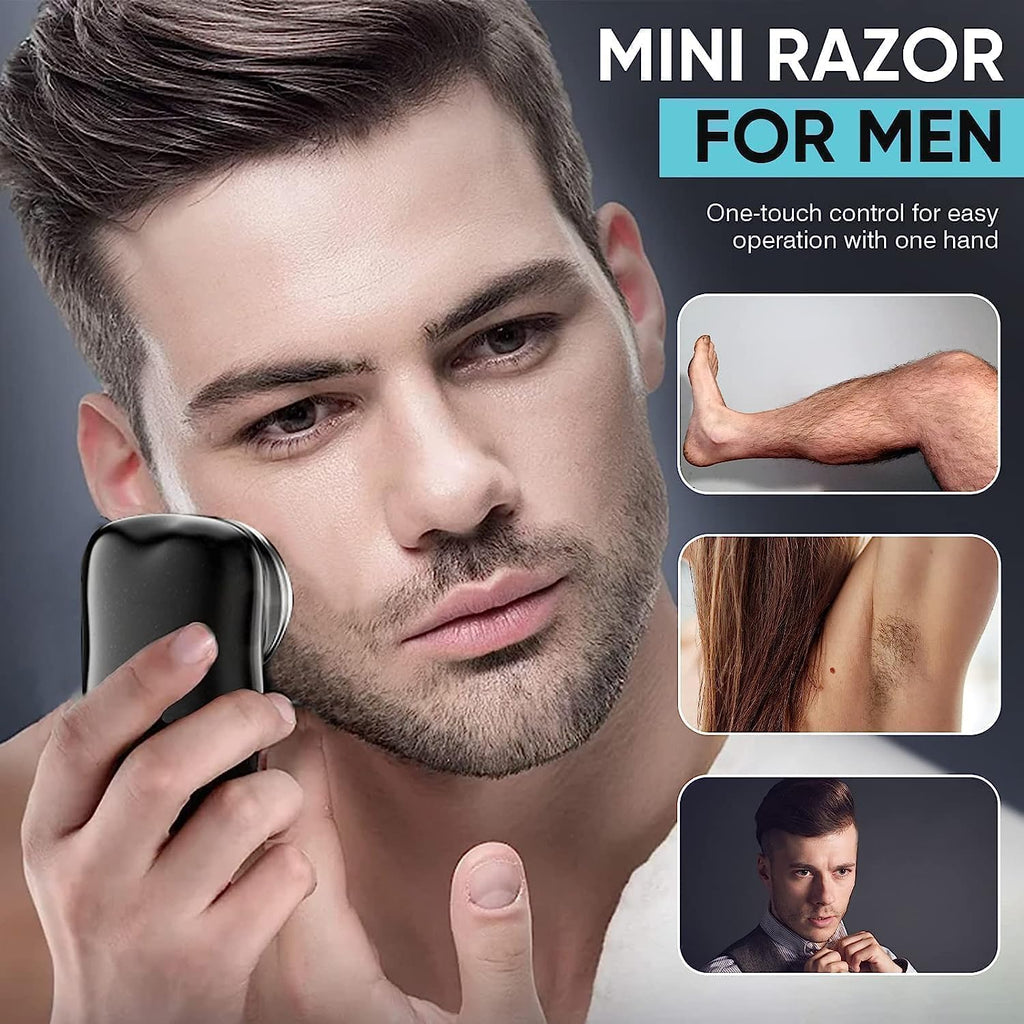 Mini Portable Electric Shaver for Men & Women