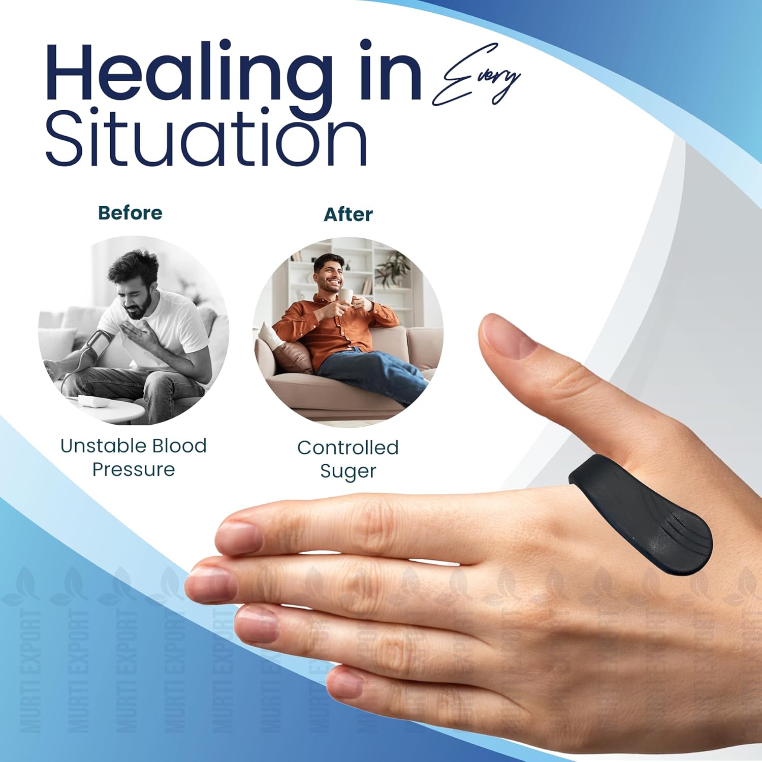 Sugar Control Acupressure Clip for Diabetics