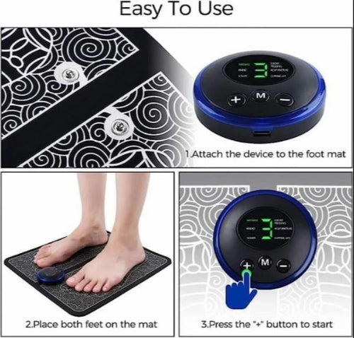 Portable EMS Foot Massager