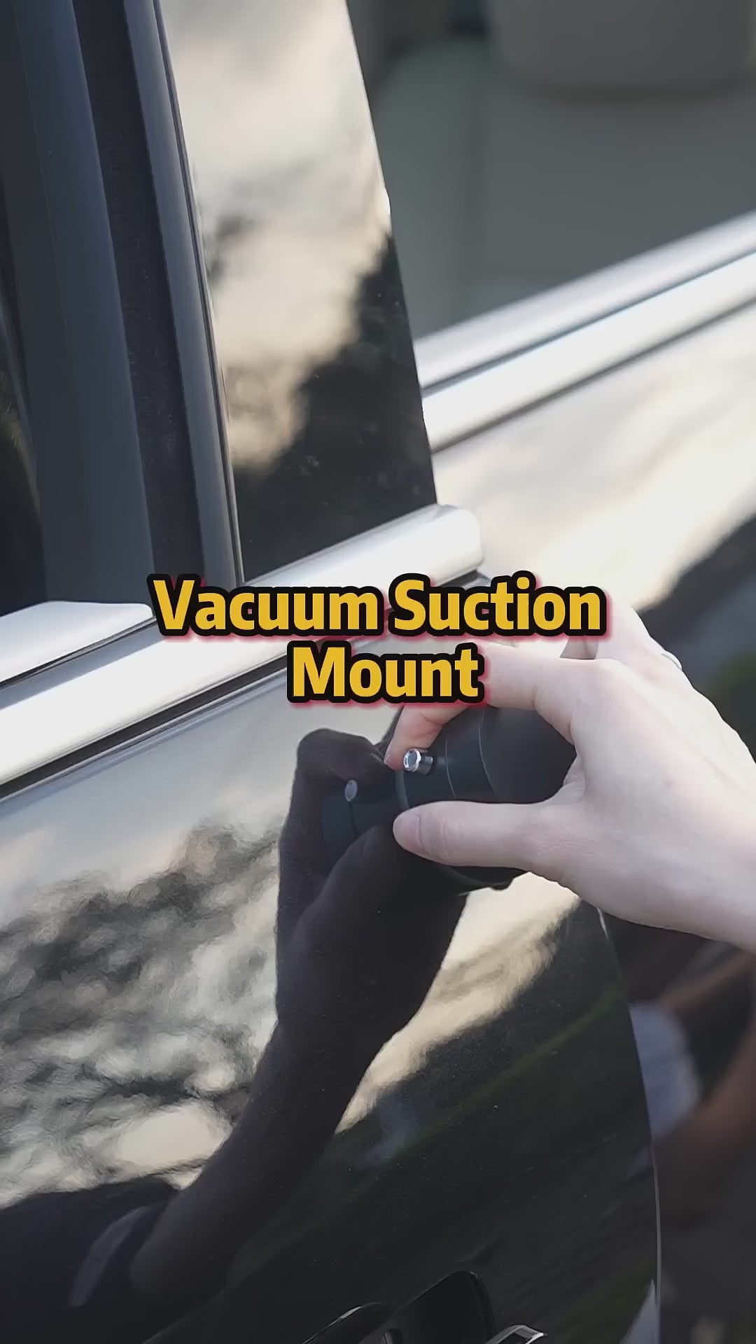 Vacuum Suction Magnetic Phone Holder